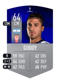 Fernando Godoy CONMEBOL SUDAMERICANA 64 OVR