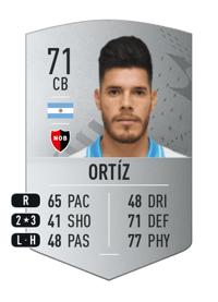 Guillermo Ortíz Common 71 OVR