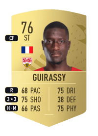 Serhou Guirassy Common 76 OVR