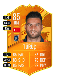 Deniz Türüç Domestic Man of the Match 85 OVR
