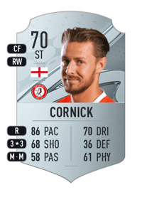 Harry Cornick Rare 70 OVR