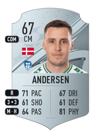 Jeppe Andersen Rare 67 OVR