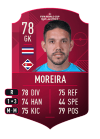 Leonel Moreira World Cup Player 78 OVR
