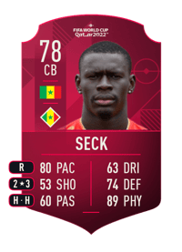 Abdoulaye Seck World Cup Player 78 OVR