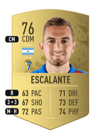 Gonzalo Escalante Common 76 OVR