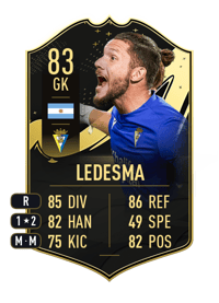 Jeremías Conan Ledesma Team of the Week 83 OVR