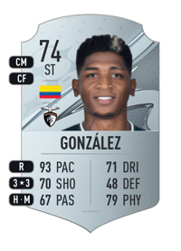 Yony González Rare 74 OVR