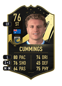 Jason Cummings Team of the Week 76 OVR