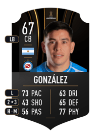 Leonel González CONMEBOL LIBERTADORES 67 OVR