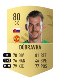 Martin Dúbravka Common 80 OVR