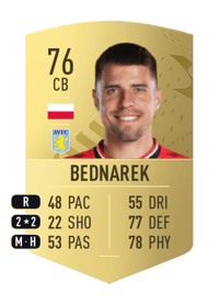 Jan Bednarek Common 76 OVR