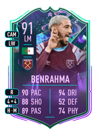 Saïd Benrahma FANTASY FUT 91 OVR