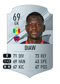 Mory Diaw Rare 69 OVR