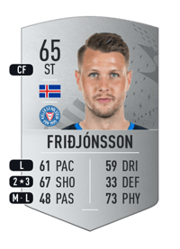 Hólmbert Aron Friðjónsson Common 65 OVR