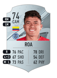 Andrés Felipe Roa Rare 74 OVR