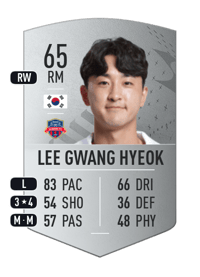 Lee Gwang Hyeok Common 65 OVR