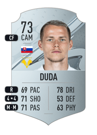Ondrej Duda Rare 73 OVR