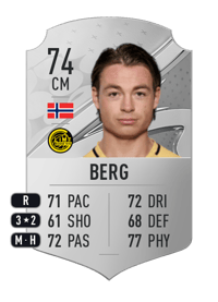 Patrick Berg Rare 74 OVR