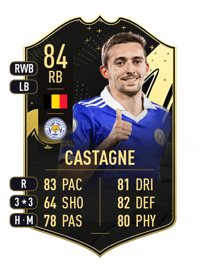 Timothy Castagne Team of the Week 84 OVR