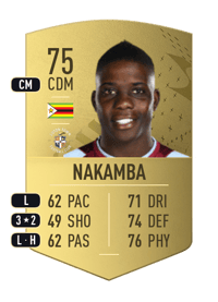 Marvelous Nakamba Common 75 OVR