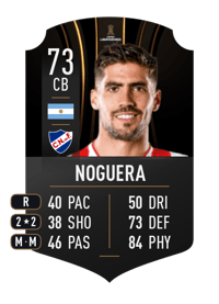 Fabián Noguera CONMEBOL LIBERTADORES 73 OVR