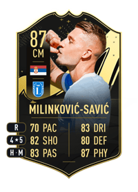 Sergej Milinković-Savić Team of the Week 87 OVR