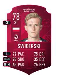 Karol Świderski World Cup Player 78 OVR