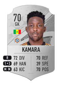 Bingourou Kamara Rare 70 OVR