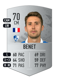 Jessy Benet Common 70 OVR