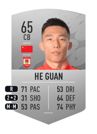 He Guan Common 65 OVR