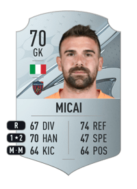 Alessandro Micai Rare 70 OVR