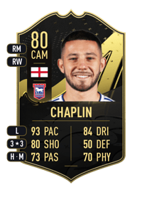 Conor Chaplin Team of the Week 80 OVR