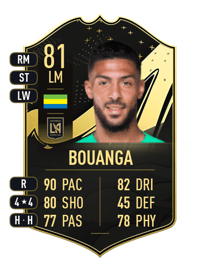 Denis Bouanga Team of the Week 81 OVR