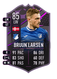 Jacob Bruun Larsen Dynamic Duos 85 OVR