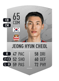 Jeong Hyun Cheol Common 65 OVR