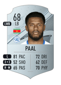 Kenneth Paal Rare 68 OVR