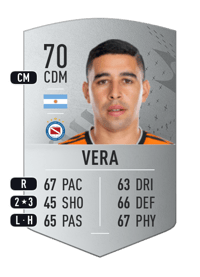 Matías Vera Common 70 OVR