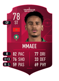 Ryan Mmaee World Cup Player 78 OVR