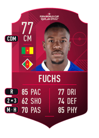Jeando Fuchs World Cup Player 77 OVR