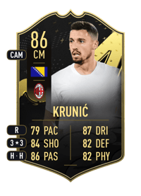 Rade Krunić Team of the Week 86 OVR