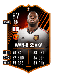 Aaron Wan-Bissaka UEL Road to the Knockouts 87 OVR