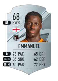 Joshua Emmanuel Rare 68 OVR