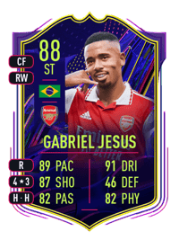 Gabriel Jesus Ones to Watch 88 OVR