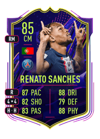 Renato Sanches Ones to Watch 85 OVR