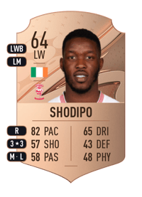 Olamide Shodipo Rare 64 OVR