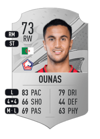 Adam Ounas Rare 73 OVR