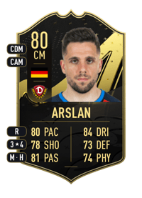 Ahmet Arslan Team of the Week 80 OVR