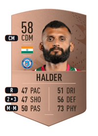 Pronay Halder Common 58 OVR