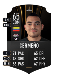 Carlos Cermeño CONMEBOL LIBERTADORES 65 OVR