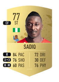 Umar Sadiq Common 77 OVR